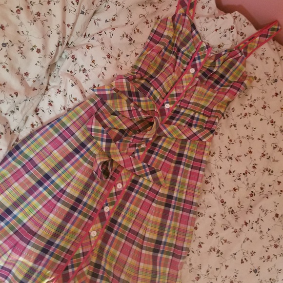 Plaid Summer Dress - Picture 1 of 4